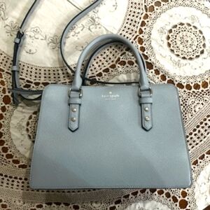 Kate Spade Mulberry Street Lise Satchel color: Avalon Mist
